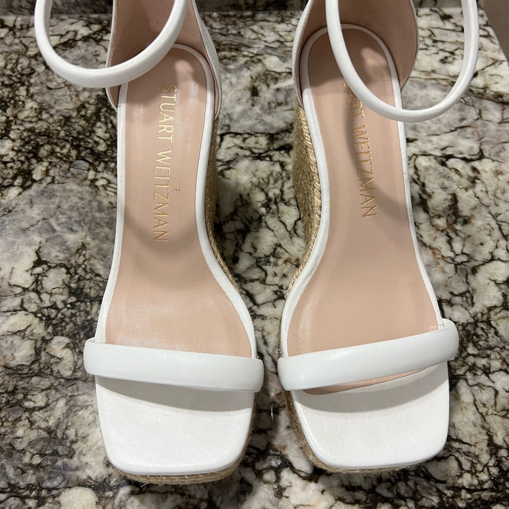 Stuart Weitzman Square Toe Wedges - image 2